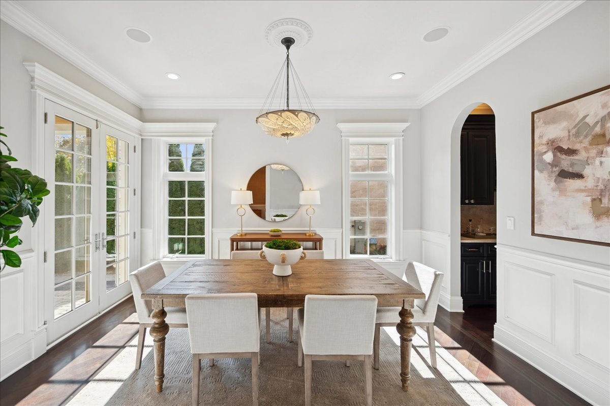 520 Provident Avenue Winnetka, IL 60093 - Photo 5 of 41 a view of a dining room with furniture window and outside view