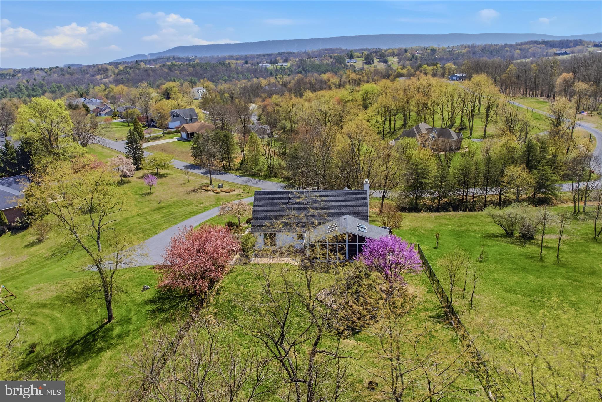 173 Ridge View Drive Berkeley Springs, WV 25411 - Photo 40 of 50 Aerial Back