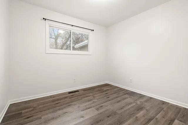 wooden floor in an empty room