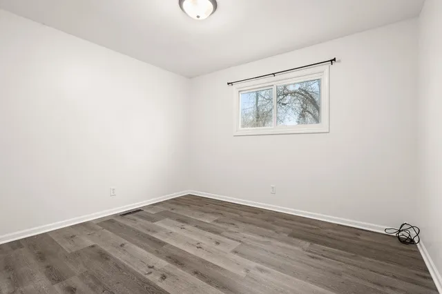 wooden floor in a empty room