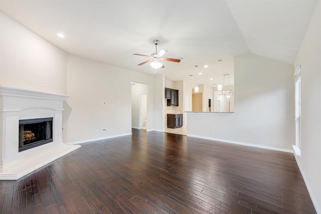 5022 Hidden Creek Road Garland, TX 75043 - Photo 17 of 36 a view of a room window and wooden floor