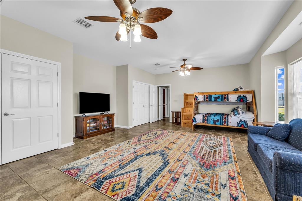 3439 Willow Branch Road McGregor, TX 76657 - Photo 23 of 40 a living room with furniture and a flat screen tv