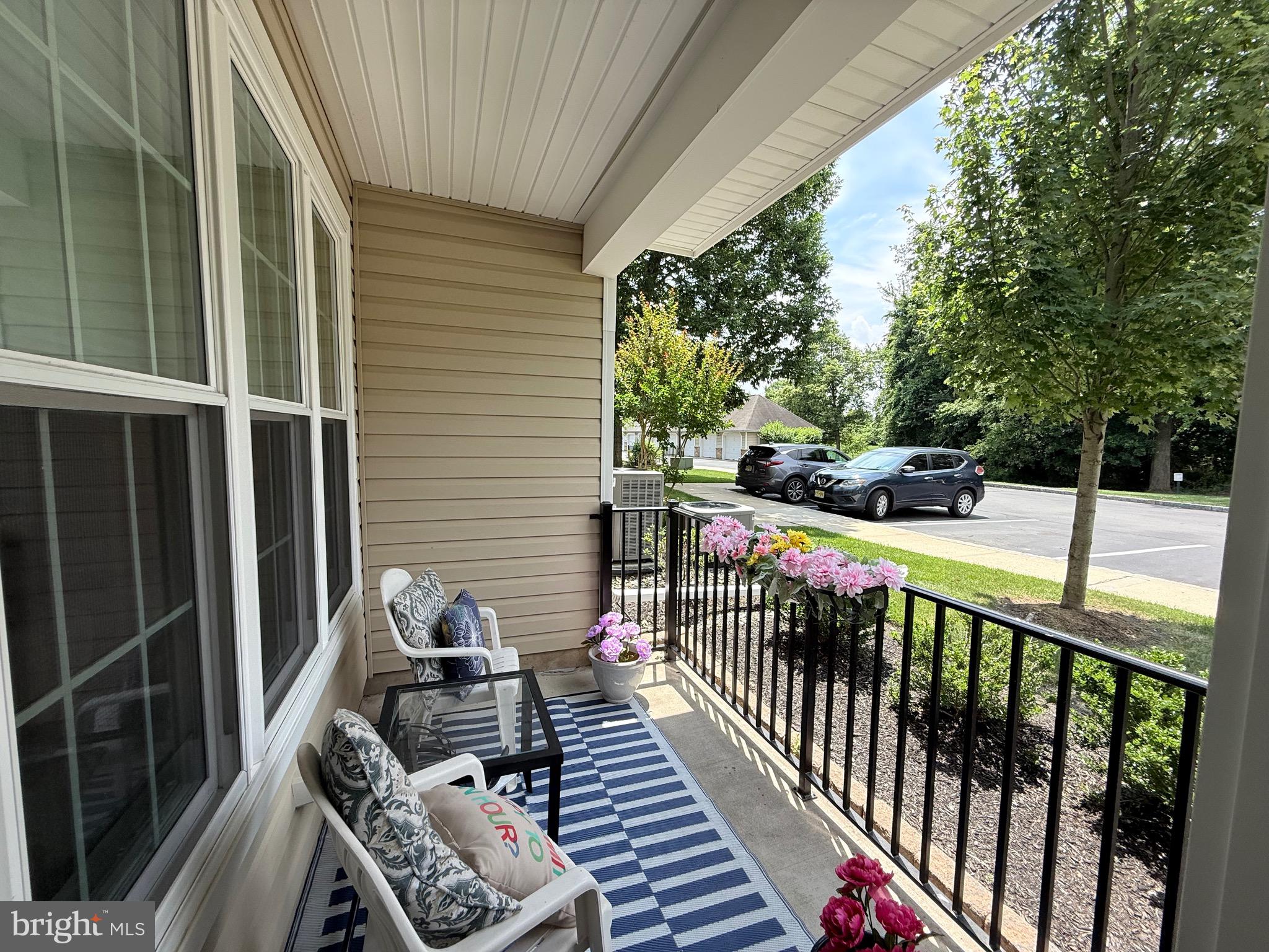 76 Kyle Way Ewing, NJ 08628 - Photo 36 of 38 a view of balcony with furniture