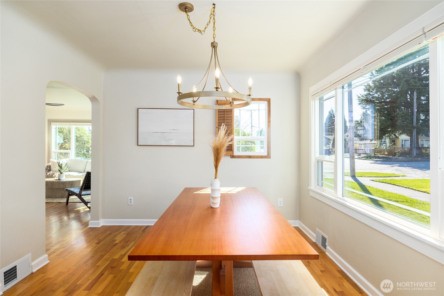 819 K Avenue Anacortes, WA 98221 - Photo 10 of 40 a view of a room with wooden floor and windows