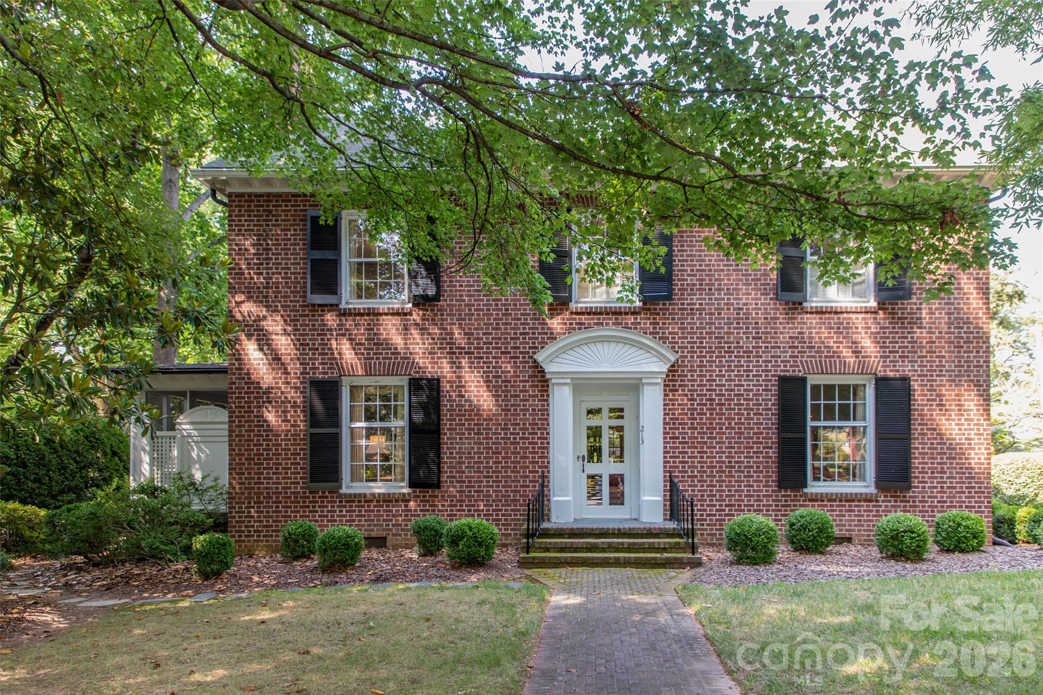 front view of a house