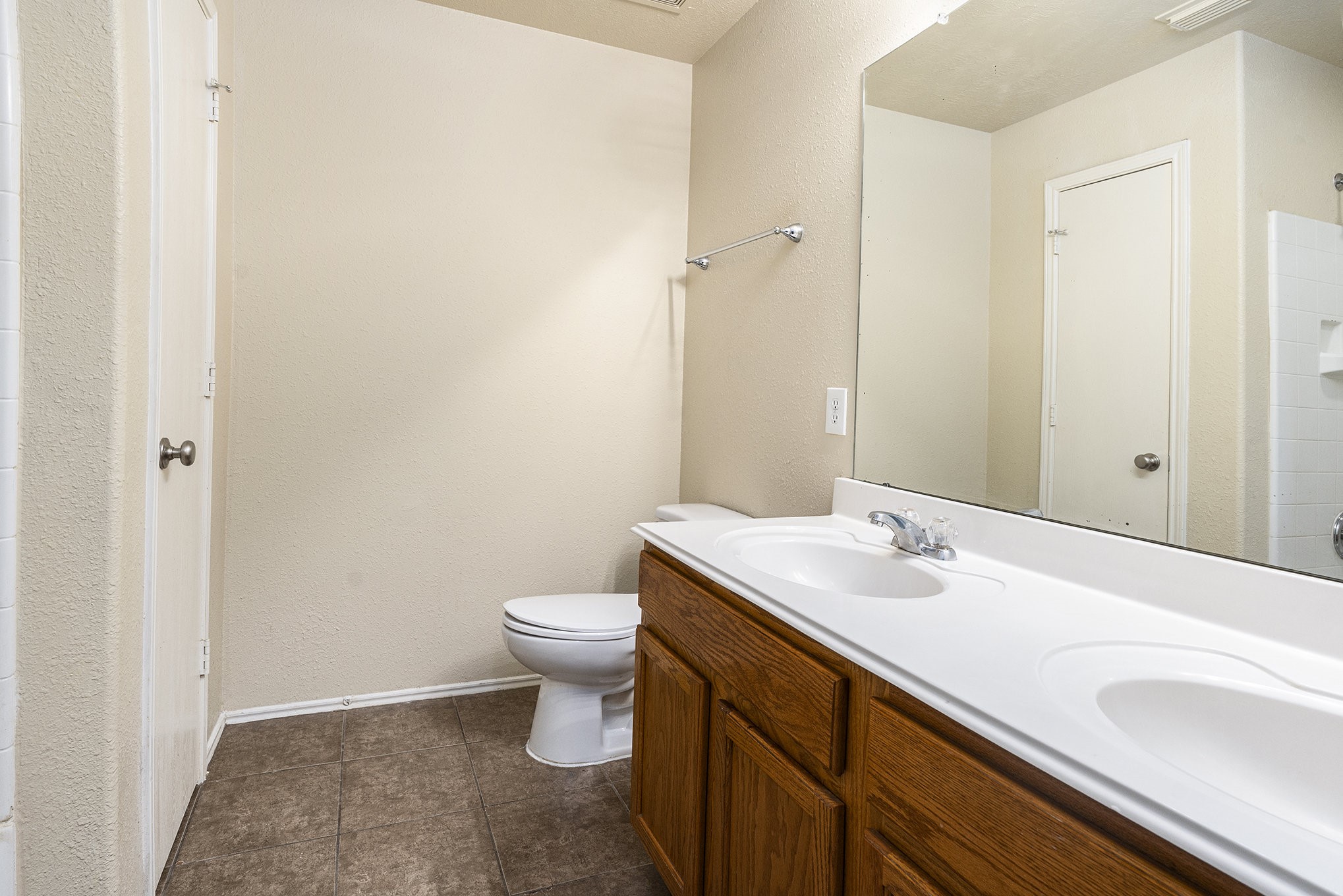 18227 Thicket Grove Road Houston, TX 77084 - Photo 23 of 28 a bathroom with a sink and a toilet