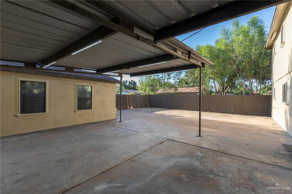 1312 North 5th Street McAllen, TX 78501 - Photo 23 of 25 Additional parking is available with the carport in the rear, adding convenience for multiple vehicles.