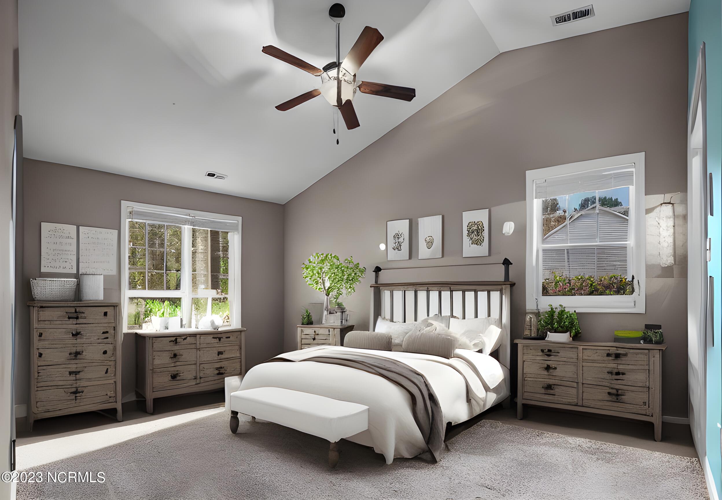 163 Queens Haven Road Hubert, NC 28539 - Photo 14 of 33 Virtually Staged Bedroom