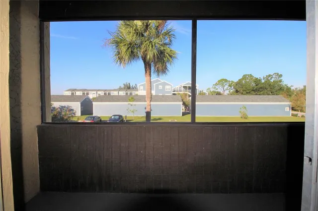 a view of ocean from a balcony