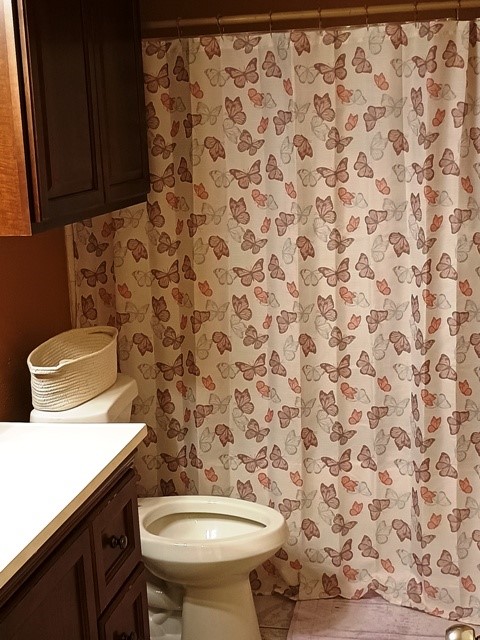 3822 Mattingham Drive Houston, TX 77066 - Photo 10 of 18 a bathroom with a sink and a toilet