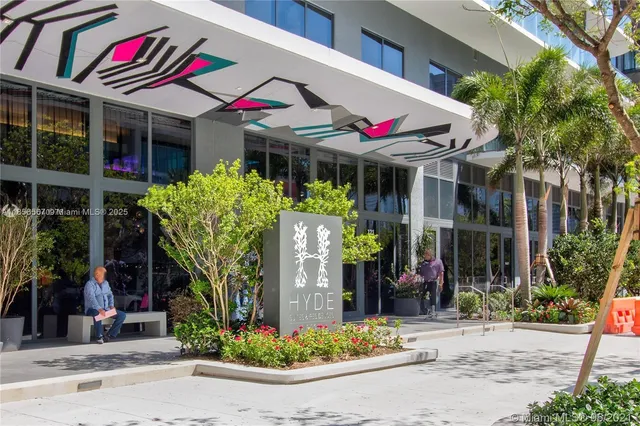 a front view of a building