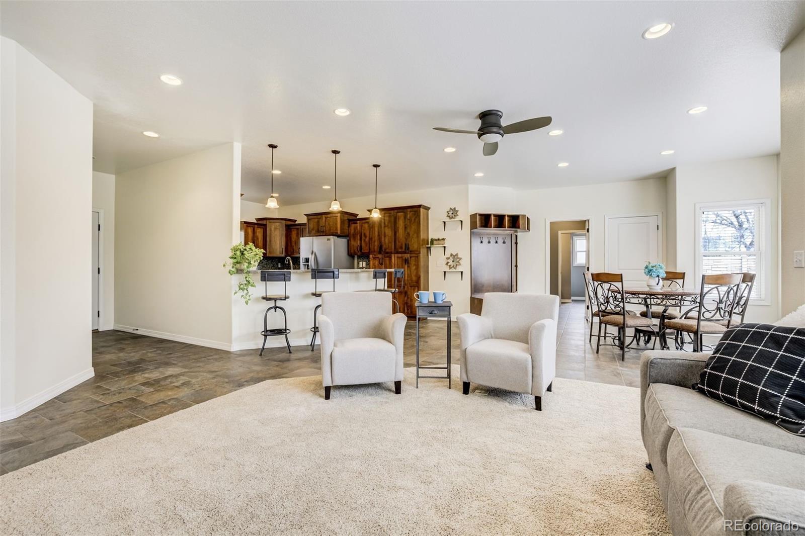 675 9th Street Limon, CO 80828 - Photo 16 of 49 a living room with furniture and white walls