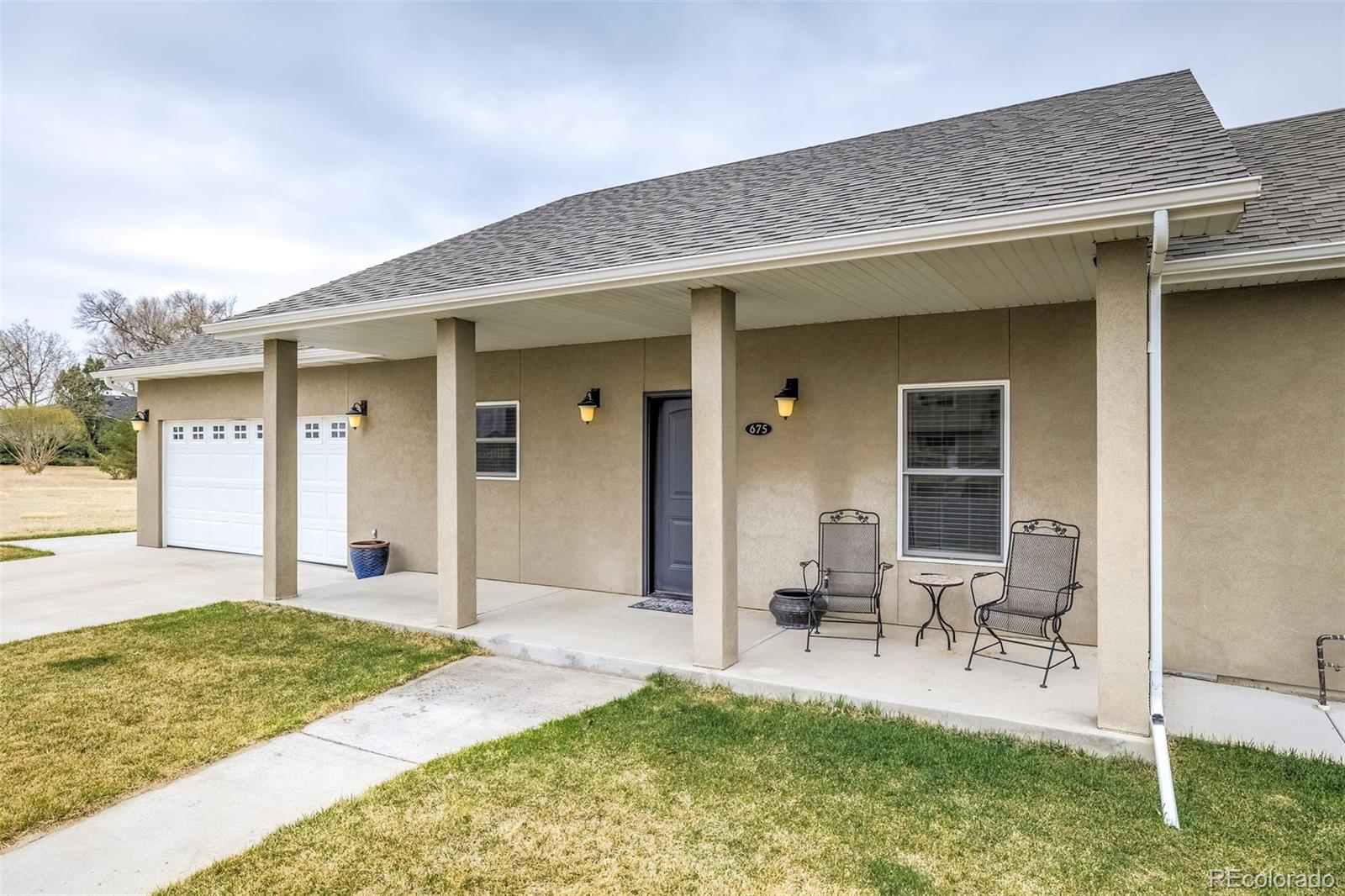 675 9th Street Limon, CO 80828 - Photo 42 of 49 a house view with a garden space