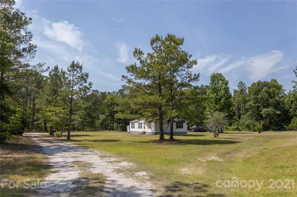 340 Old Bridge Road Rocky Point, NC 28457 - Photo 31 of 35 a view of yard with swimming pool and trees
