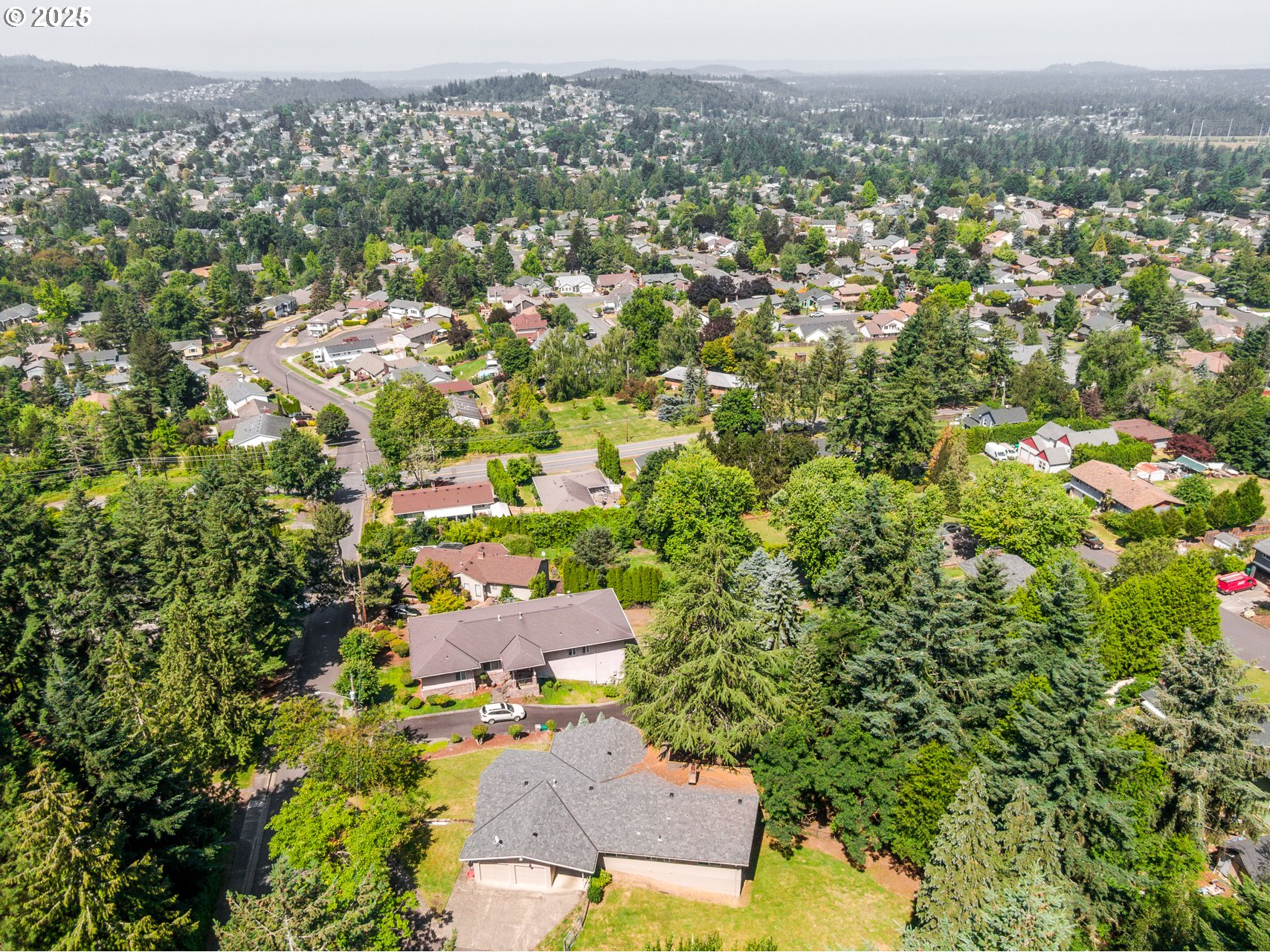 1339 Southwest 27th Court Gresham, OR 97080 - Photo 6 of 41 an aerial view of residential houses with outdoor space and trees