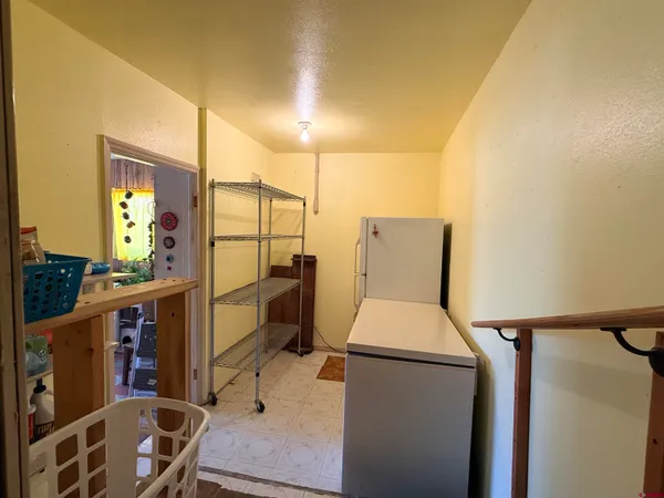 a room with storage and utility