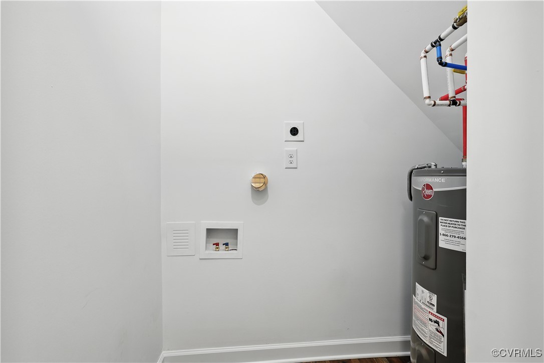 1409 Decatur Street Richmond, VA 23224 - Photo 21 of 33 Laundry area featuring hookup for an electric drye