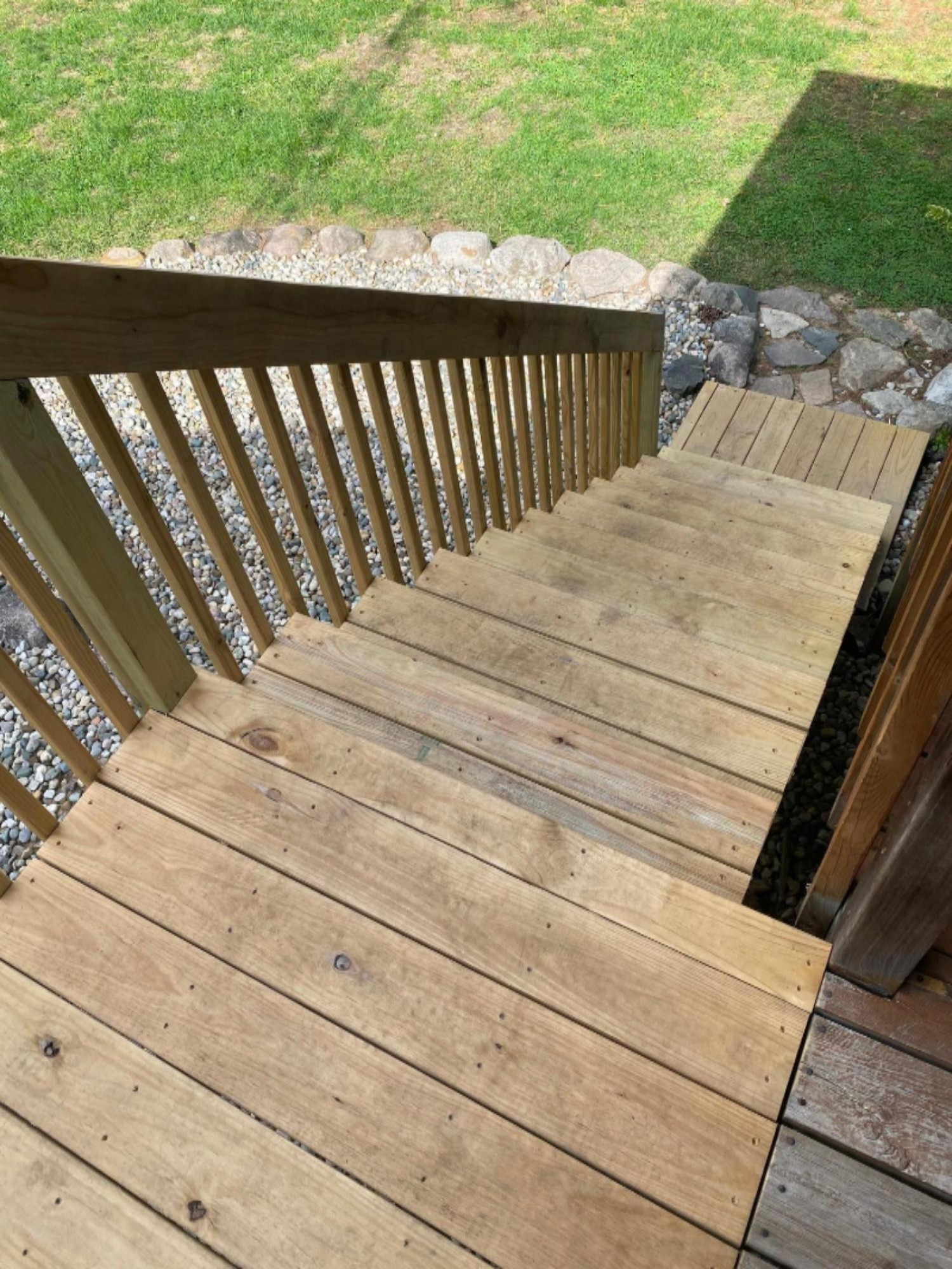74 Rondale Lane Battle Creek, MI 49017 - Photo 19 of 38 Deck stairs
