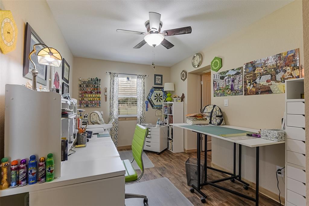 2683 Bells Chapel Road Palmer, TX 75152 - Photo 14 of 28 a view of a workspace with furniture and a workspace