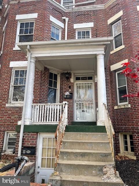 710 Rock Creek Church Road Northwest Washington, DC 20010 - Photo 2 of 2 a front view of a house