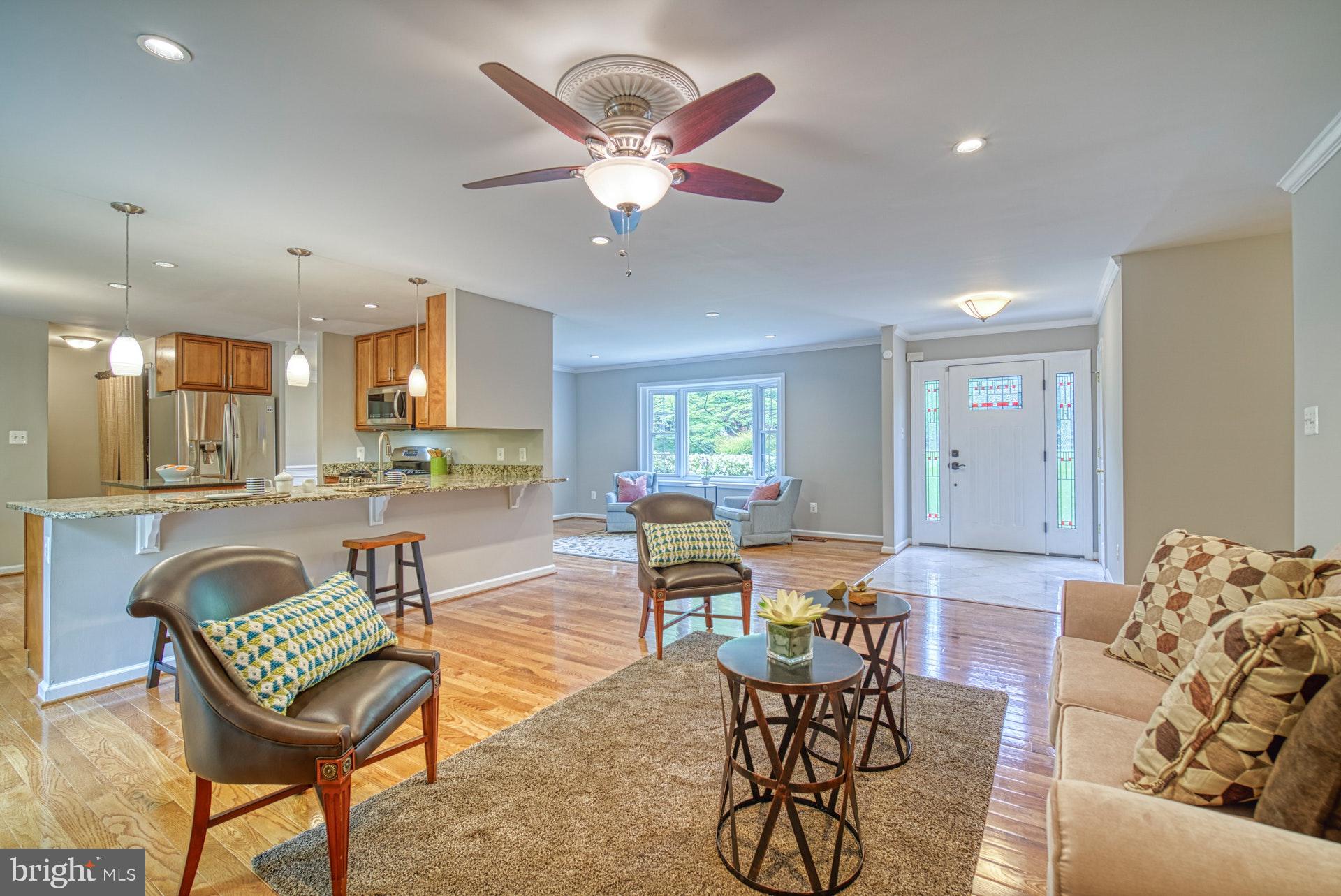 4913 Pheasant Ridge Road Fairfax, VA 22030 - Photo 33 of 33 Open floor plan with recessed lighting