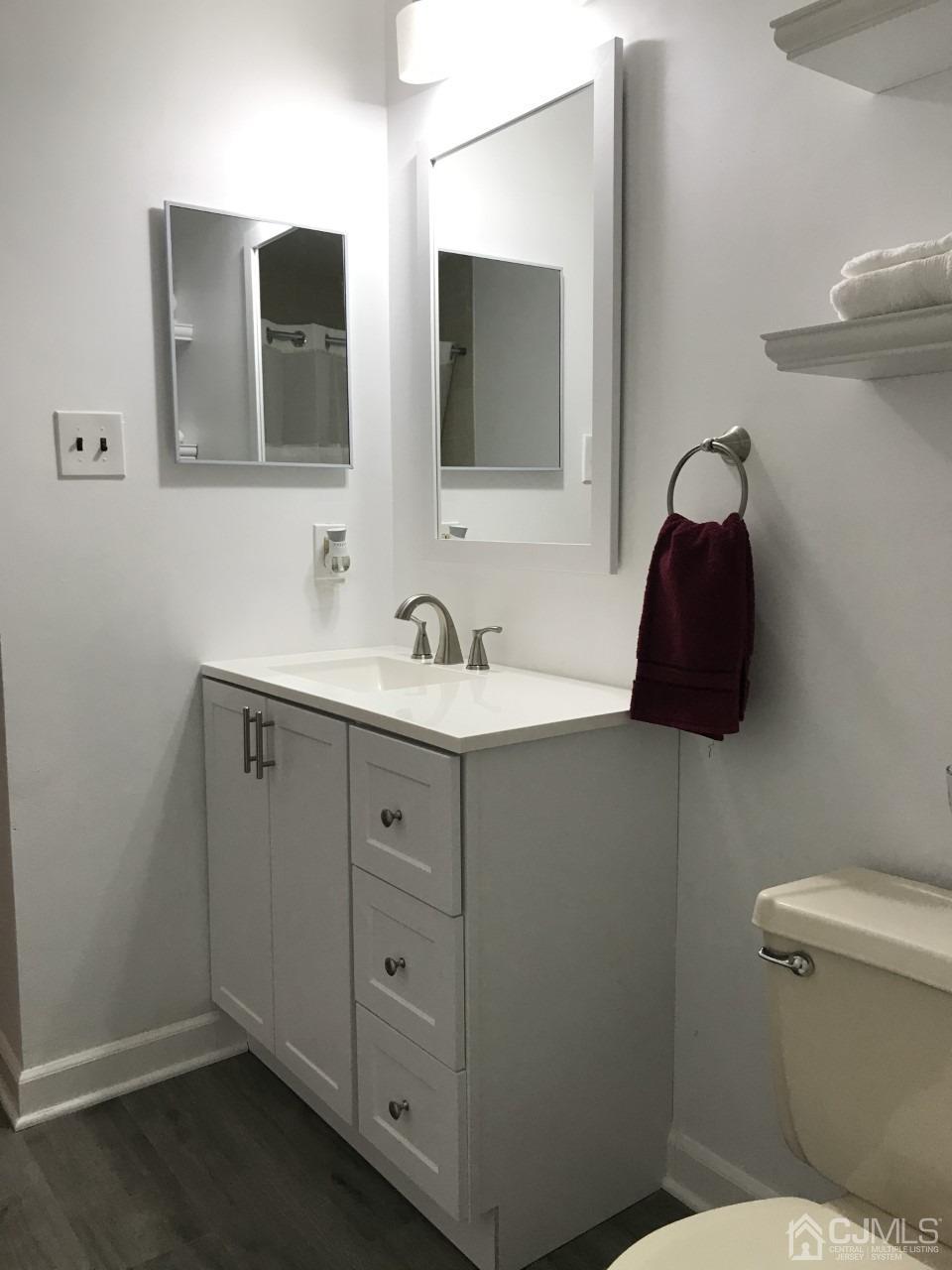 5403 Hana Road Edison, NJ 08817 - Photo 4 of 12 a bathroom with a sink vanity and toilet