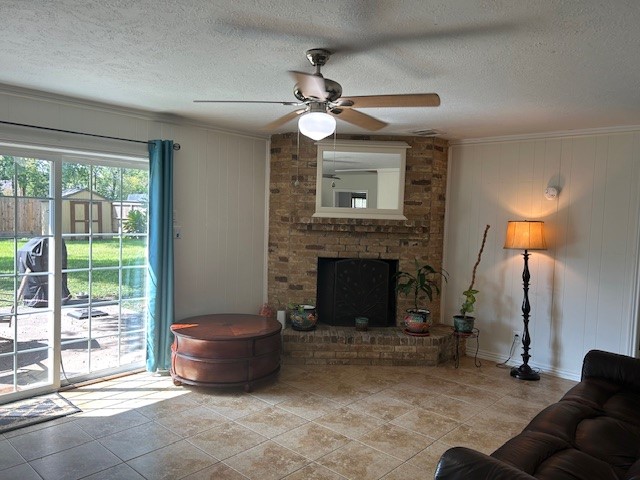 9615 Colleen Road Houston, TX 77080 - Photo 14 of 18 COZY FIREPLACE