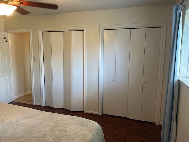 9615 Colleen Road Houston, TX 77080 - Photo 7 of 18 MASTER BEDROOM CLOSETS