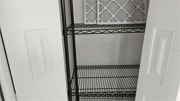 a close view of a door