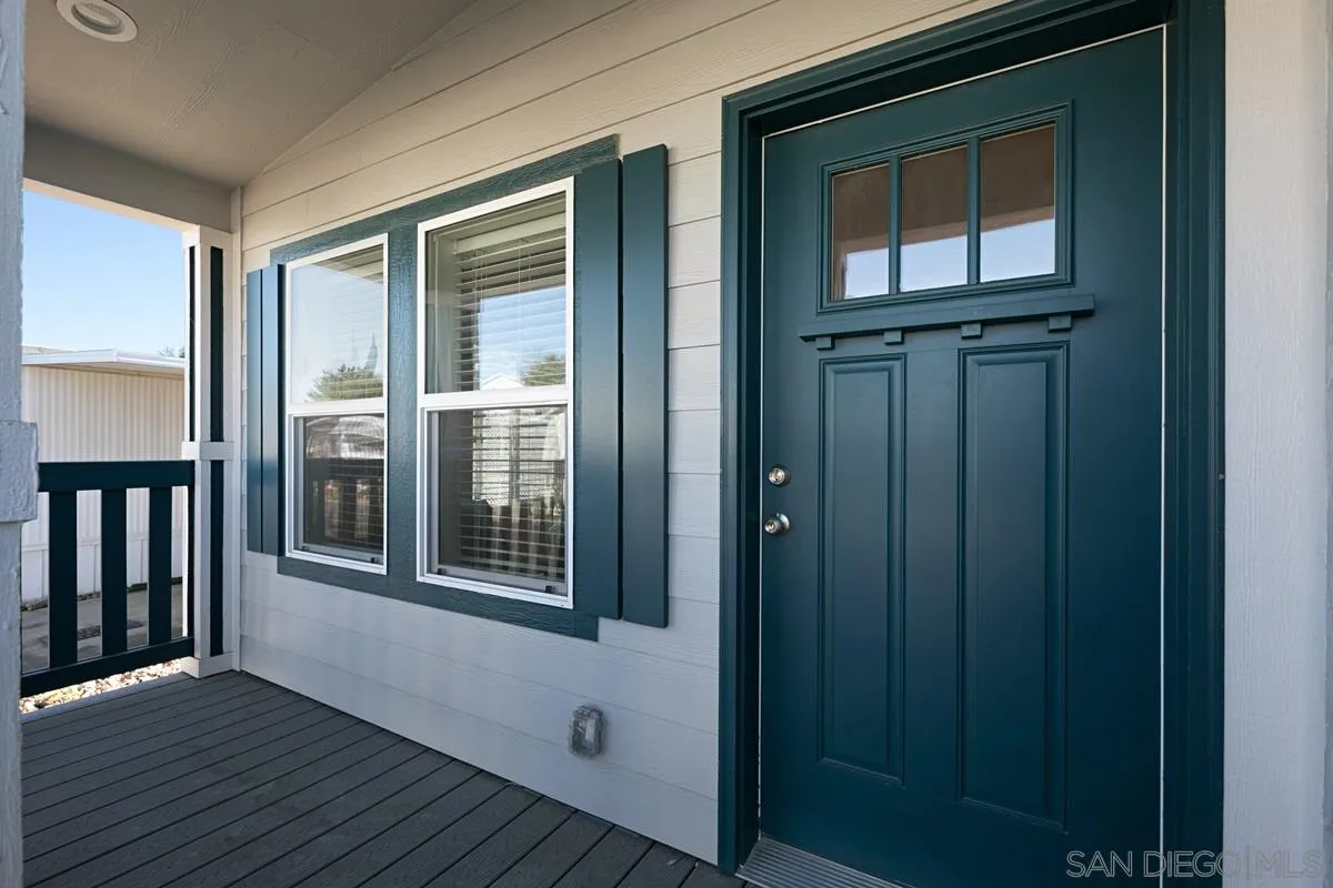 1120 East Mission Road, Unit 7 Fallbrook, CA 92028 - Photo 4 of 24 a view of an entryway of house
