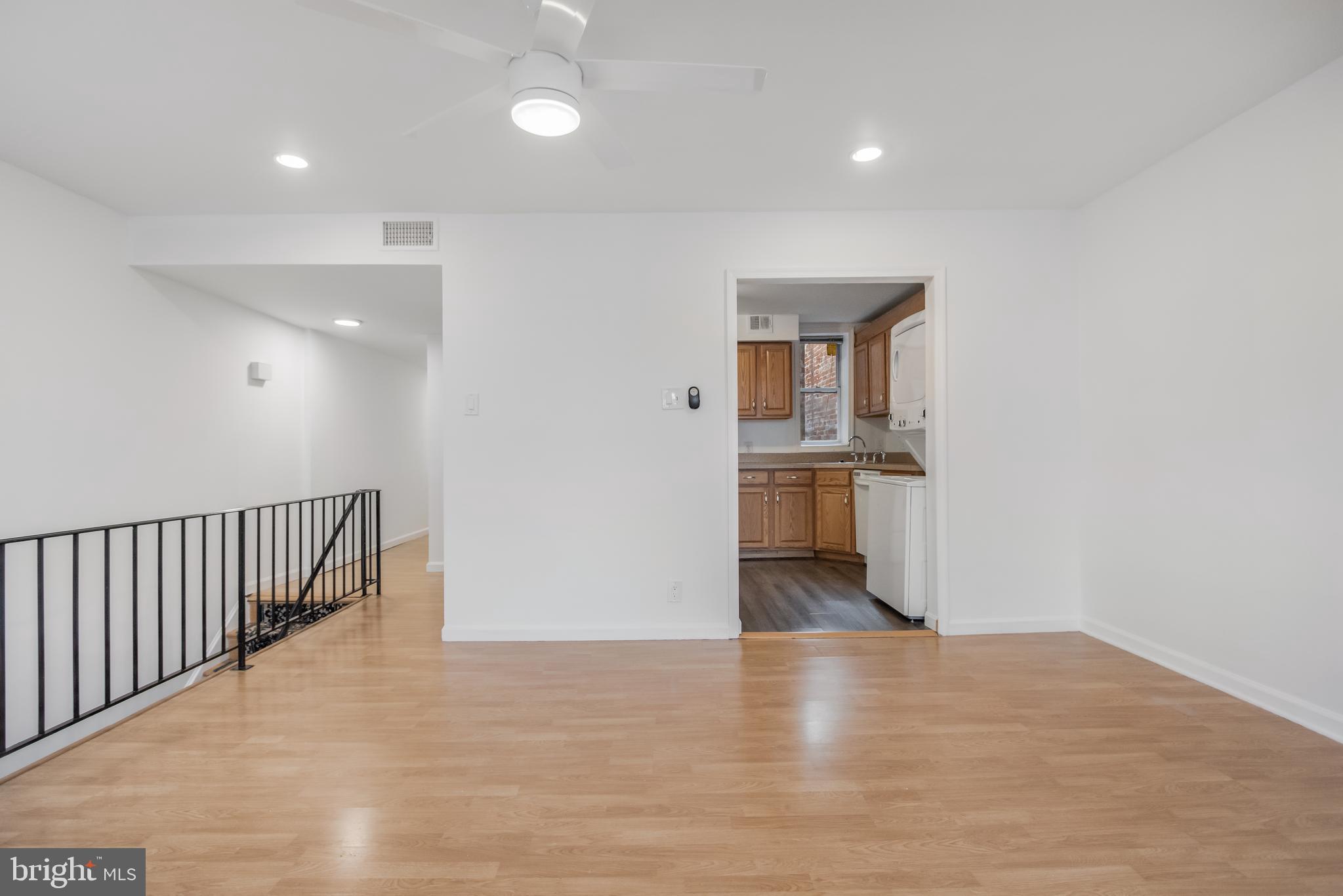 814 11th Street Northeast, Unit A Washington, DC 20002 - Photo 11 of 22 Living Room/Dining Room Open Space