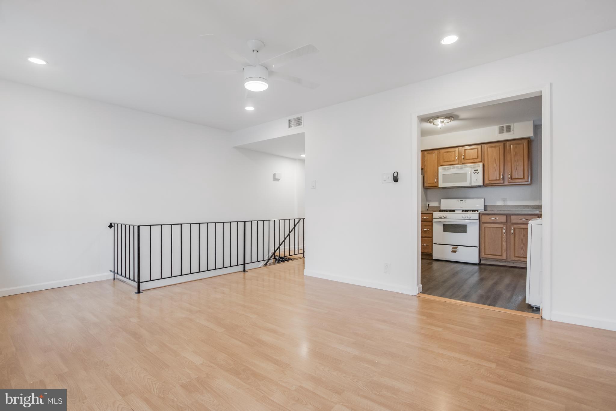 814 11th Street Northeast, Unit A Washington, DC 20002 - Photo 8 of 22 Living Room/Dining Room Open Space