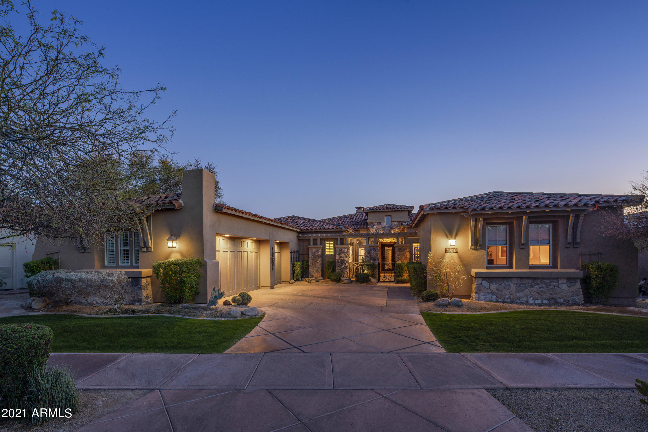 9345 East Mountain Spring Road Scottsdale, AZ 85255 - Photo 1 of 44 FRONTSCAPE