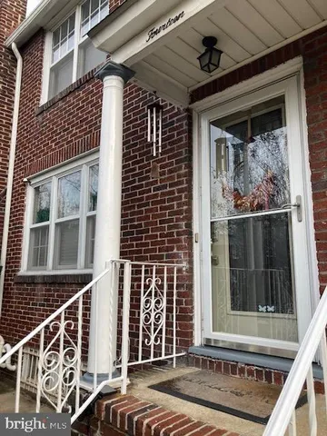 front view of a house with a window