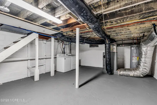 a view of a storage room