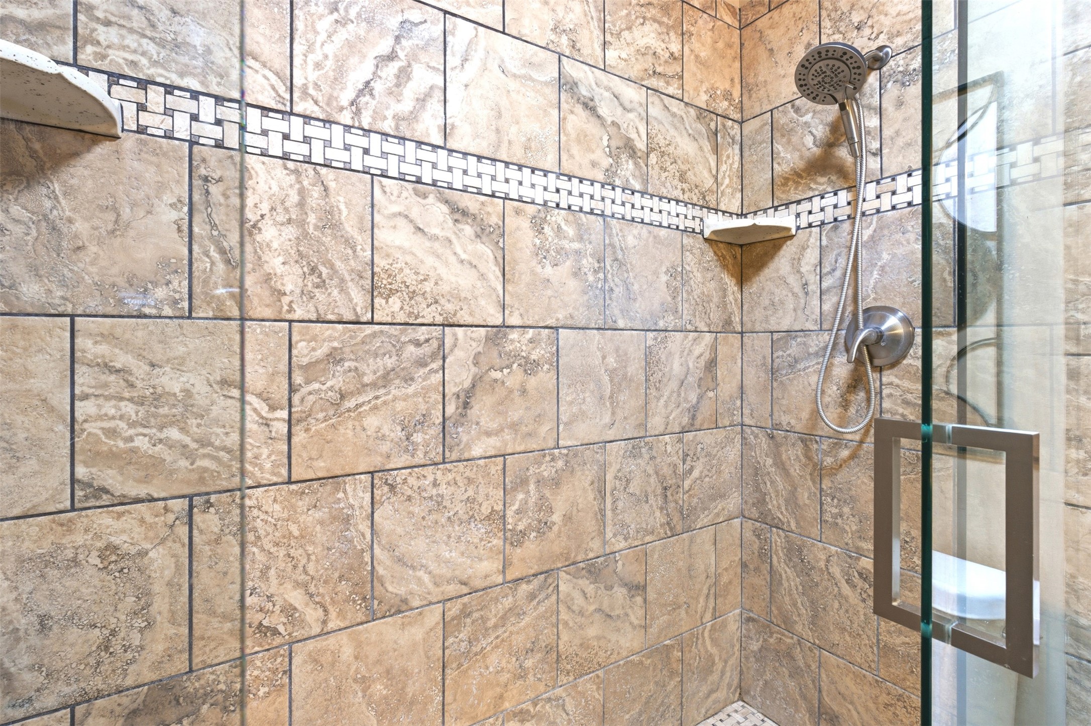 1726 13th Street Hempstead, TX 77445 - Photo 14 of 40 a bathroom with a shower