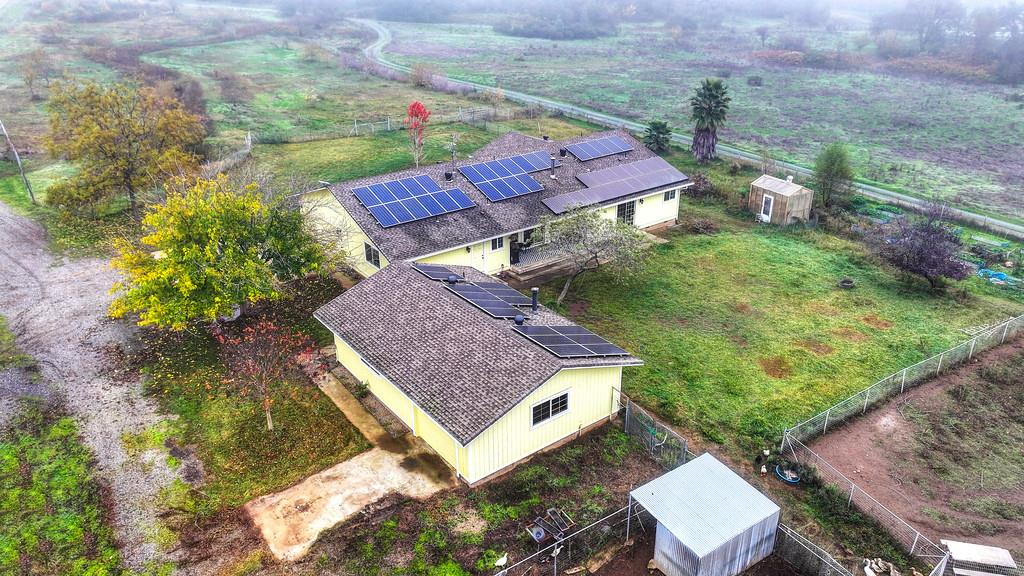 12156 Scott Grant Road Marysville, CA 95901 - Photo 71 of 77 an aerial view of a house with a garden