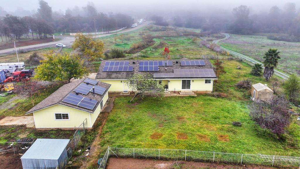 12156 Scott Grant Road Marysville, CA 95901 - Photo 72 of 77 an aerial view of residential houses with yard