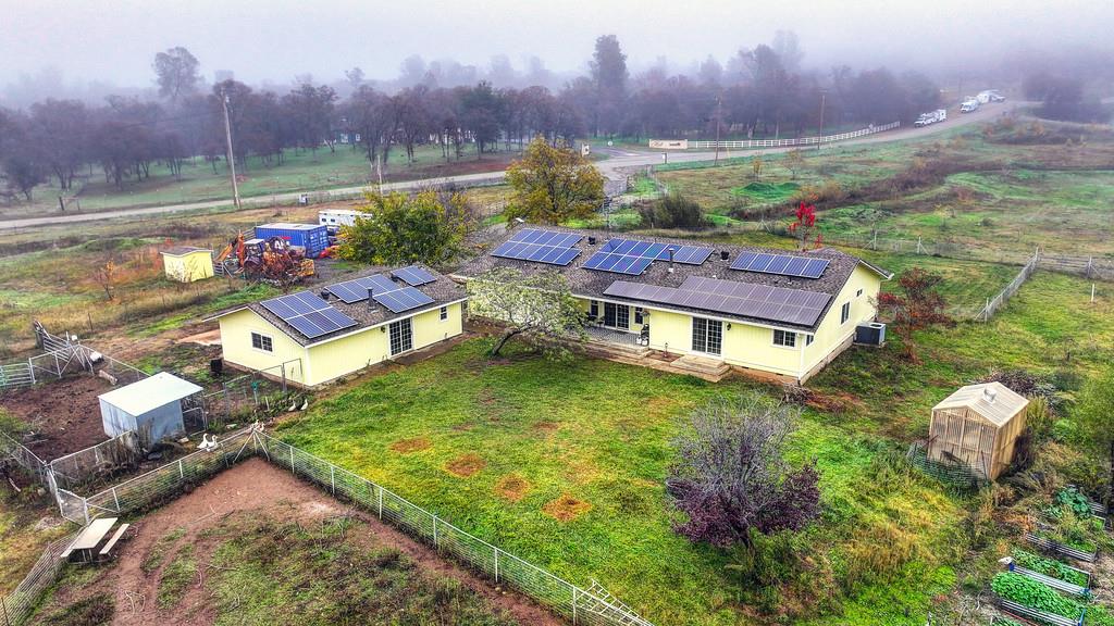 12156 Scott Grant Road Marysville, CA 95901 - Photo 73 of 77 an aerial view of a house with garden space and street view