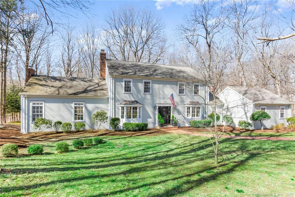 65 Norton Road Easton, CT 06612 - Photo 1 of 1 a front view of a house with a yard