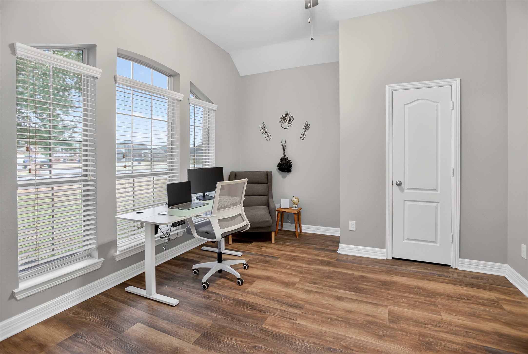 9702 Inwood Circle Baytown, TX 77523 - Photo 8 of 34 Bright home office with large windows, can also be used as a 4th bedroom.