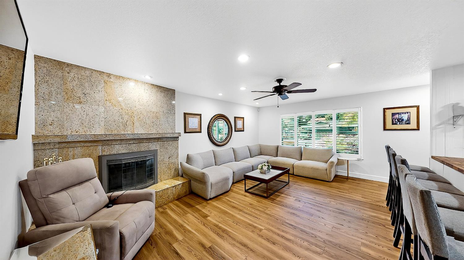 2720 Brooks Court Turlock, CA 95382 - Photo 11 of 50 a living room with furniture or fireplace and a wooden floor
