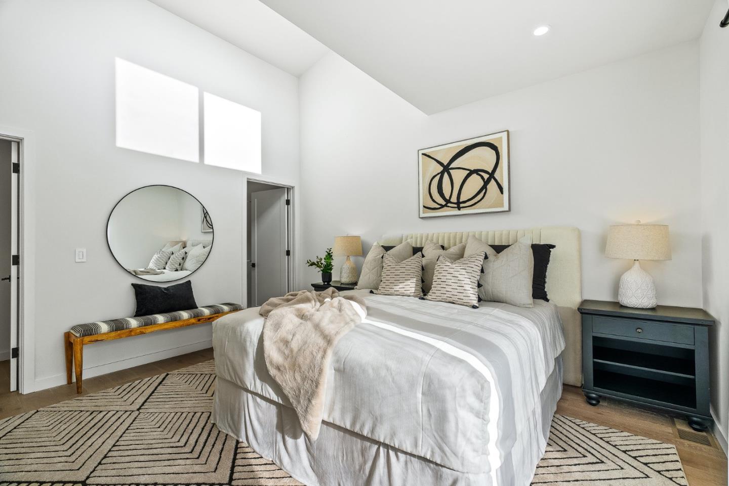 908 Woodside Road Redwood City, CA 94061 - Photo 24 of 34 a bed room with a bed and a window