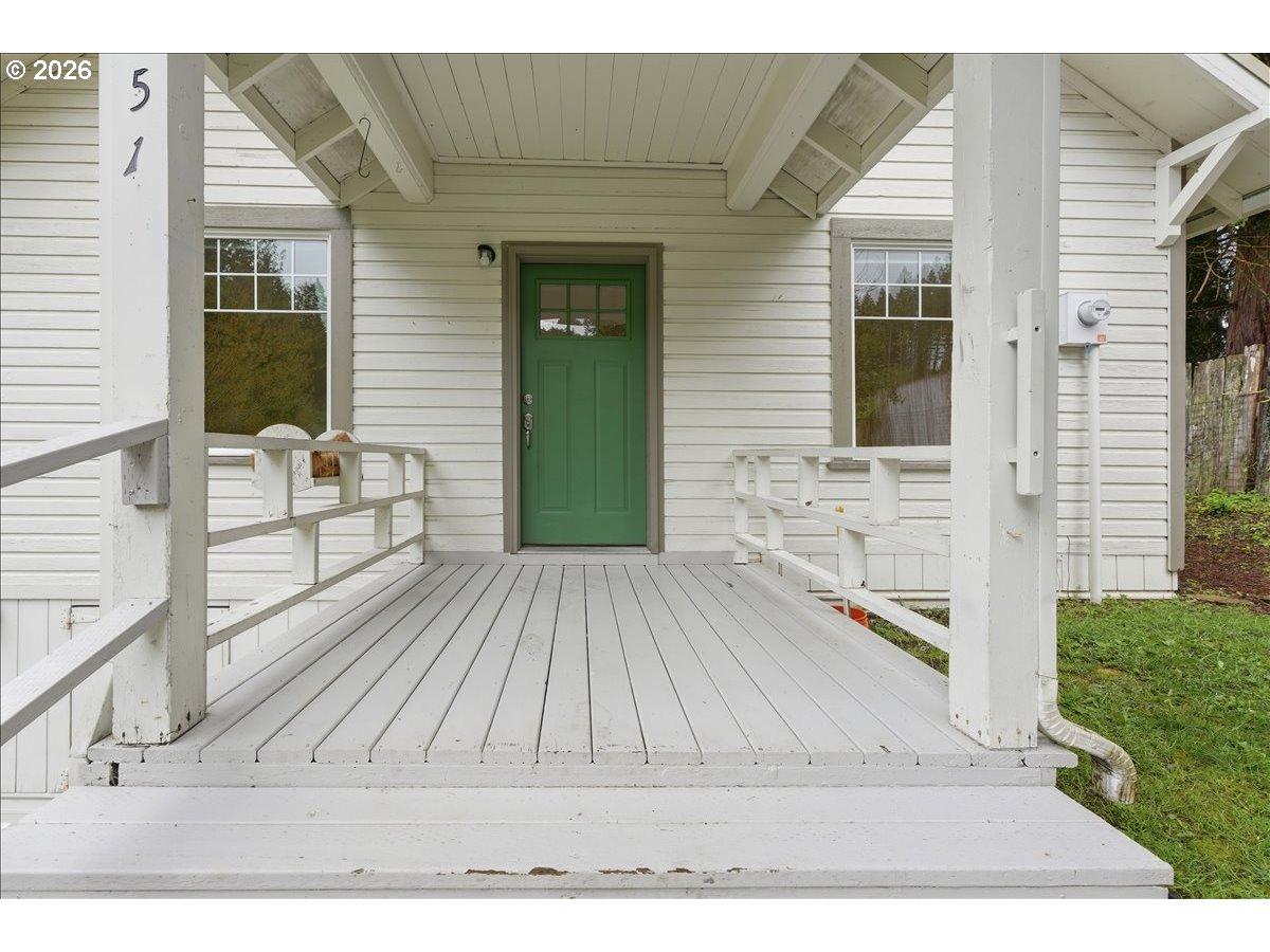 51 Wilkinson Street Carson, WA 98610 - Photo 11 of 37 a view of backyard with a patio