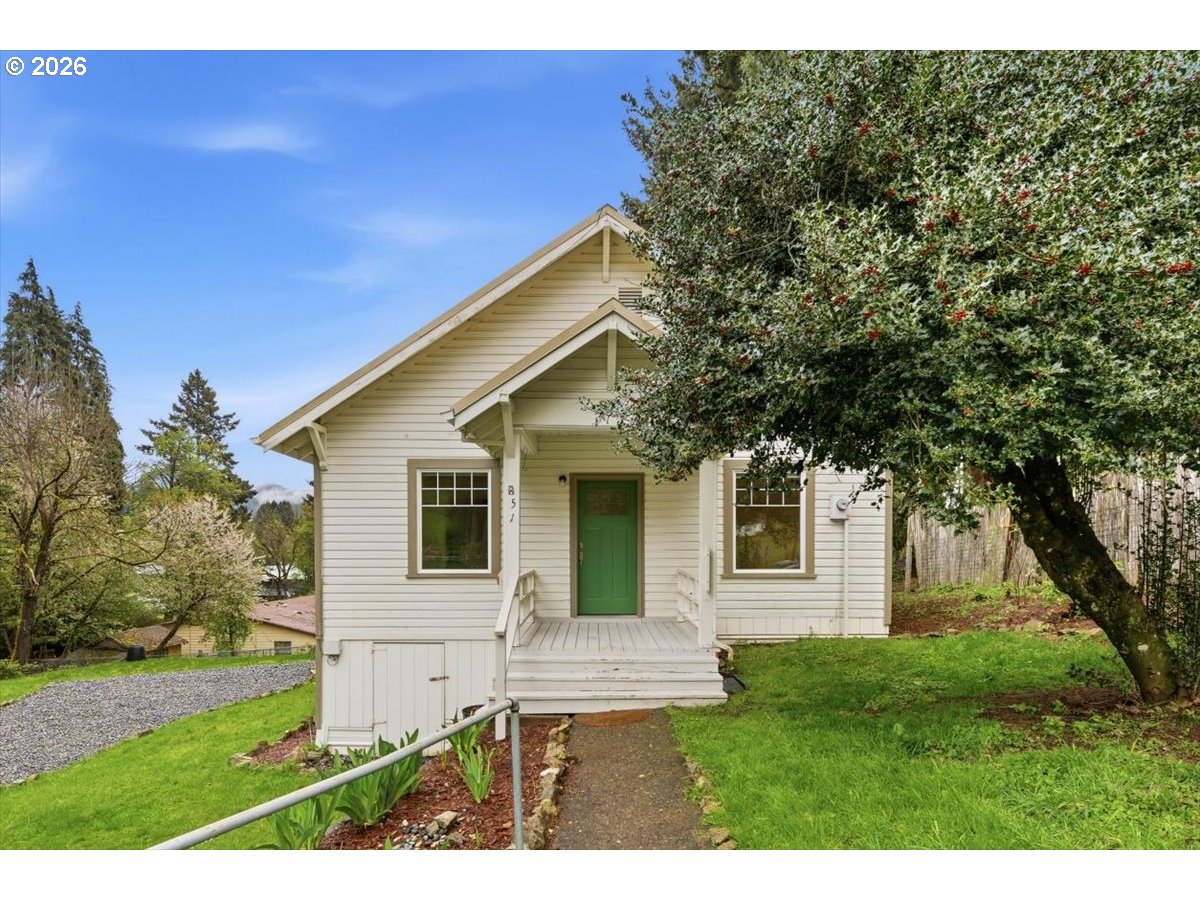 51 Wilkinson Street Carson, WA 98610 - Photo 2 of 37 a view of a house with backyard and a tree