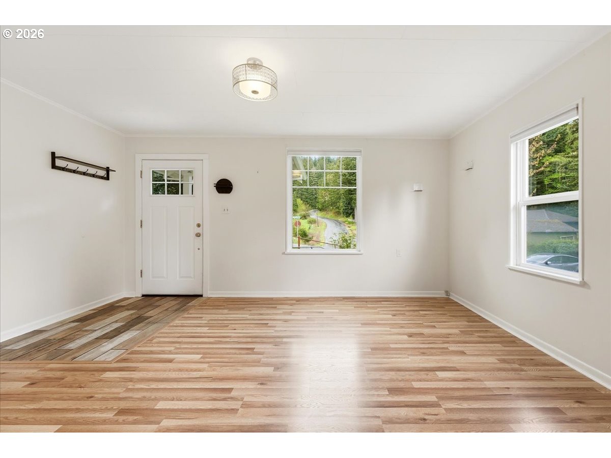 51 Wilkinson Street Carson, WA 98610 - Photo 24 of 37 a view of an empty room with a window