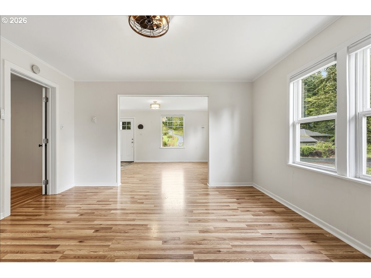 51 Wilkinson Street Carson, WA 98610 - Photo 27 of 37 a view of an empty room and window