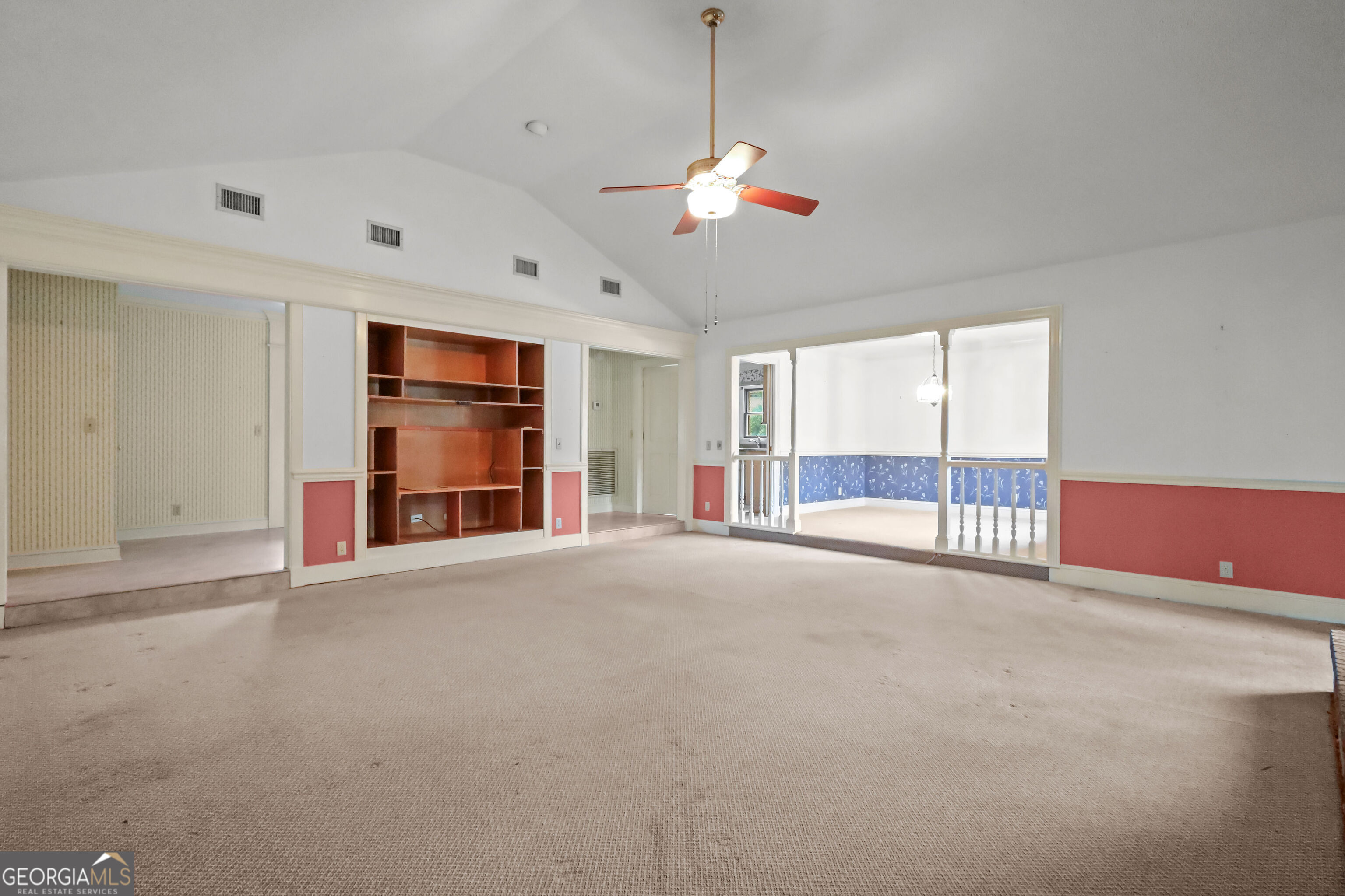103 Cartwright Circle Brunswick, GA 31525 - Photo 17 of 54 a view of an empty room with a window and fireplace