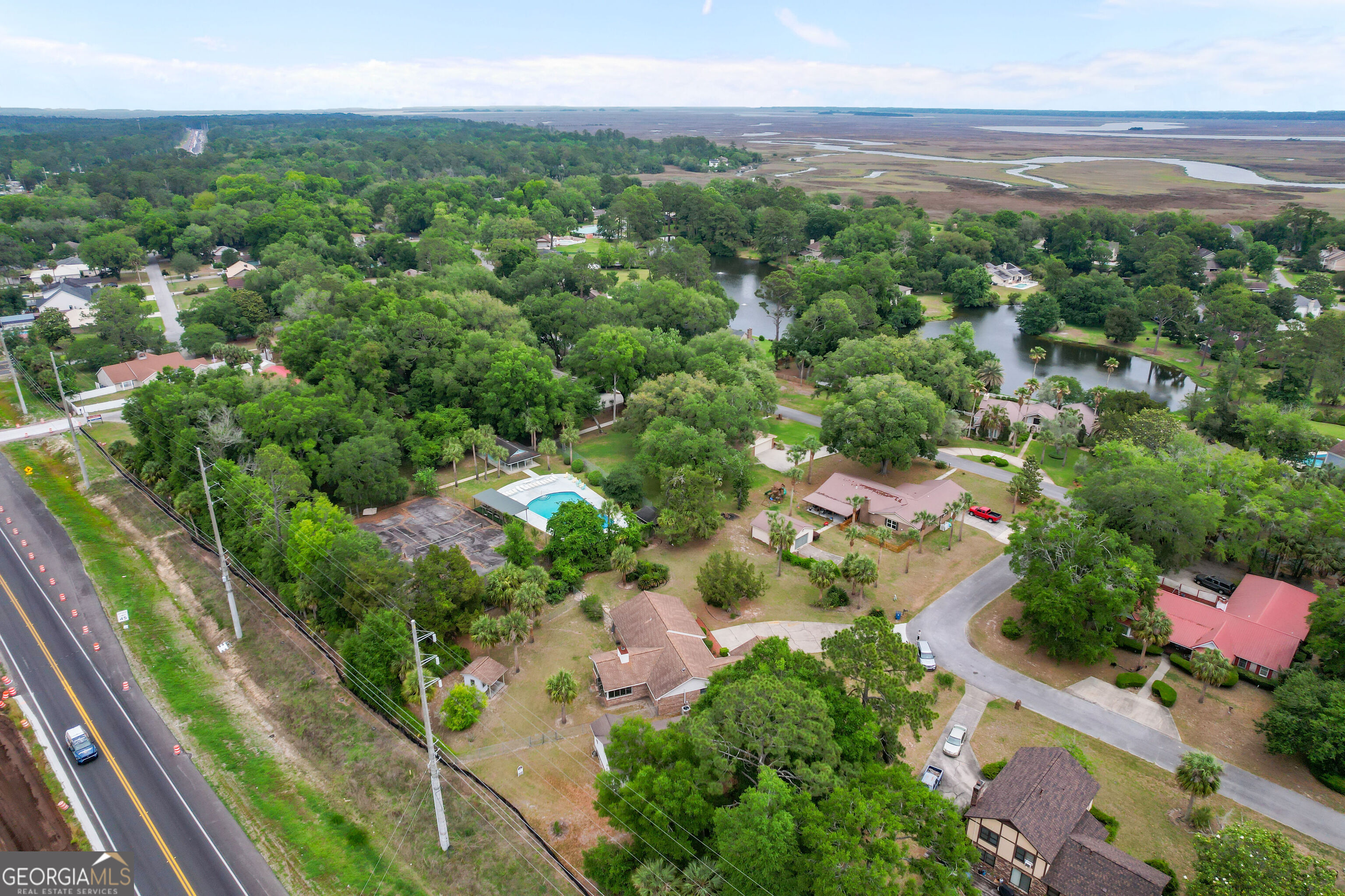 103 Cartwright Circle Brunswick, GA 31525 - Photo 48 of 54 a view of a city with an ocean