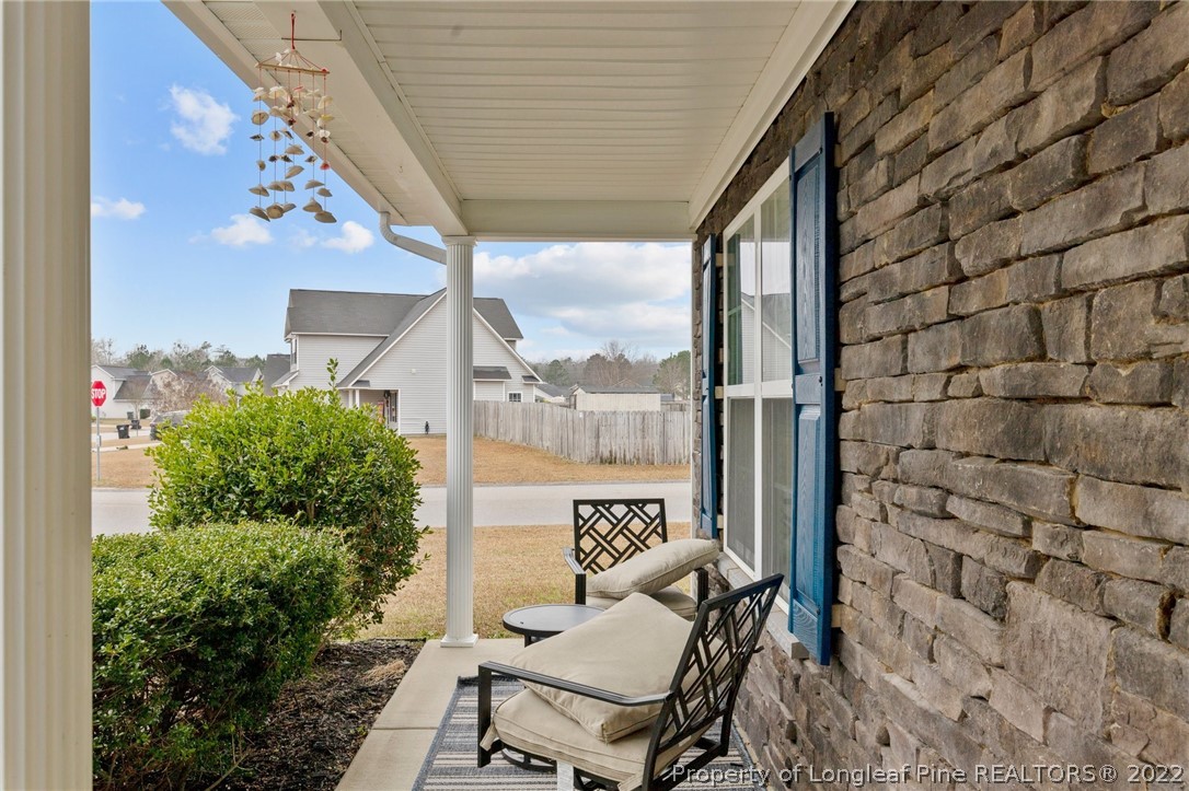 699 Cape Fear Road Raeford, NC 28376 - Photo 27 of 35 a view of a balcony with chairs